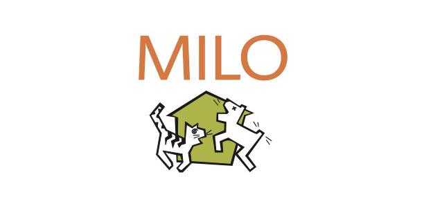 milo logo orange with color with no tagline 1